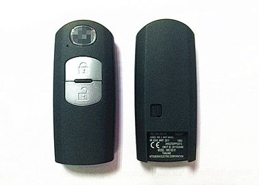 433MHz 2 nút SKE13E-01 Mazda Remote Key Fob bằng nhựa màu đen có pin