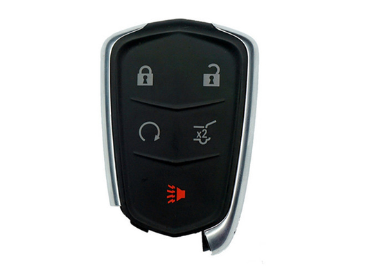 FCC 5 nút 433 Mhz Chìa khóa từ xa cho ô tô Cadillac Smart Entry