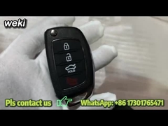 3+1 nút 433MHz Flip Remote Key Cho Hyundai Sonata / Elantra