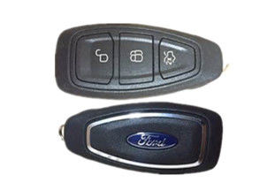 7S7T 15K601 ED Ford Fiesta Key Fob, 3 Phím Tiêu điểm Từ xa Ford Focus Fob 433 Mhz