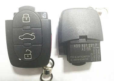 Mua Đen Tự động phím Fob / Audi Điều khiển từ xa MYT8Z0837231 3 + 1 Nút Chất lượng OEM online manufacture