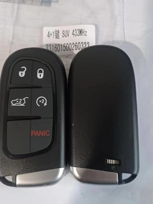 Mua 4+1Btn GQ4-54T 68141580AF 4A Chip 433MHz Smart Control Car Key Cho Jeep Cherokee 2014-2019 sản xuất trực tuyến