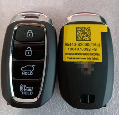 433Mhz 95440-S2000 4 nút 47 Chip TQ8-FOB-4F19 Smart Key Cho 2019- Hyundai Santa Fe